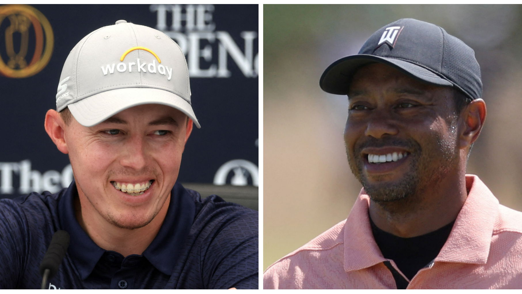WATCH: Tiger Woods CRACKS UP as Matt Fitzpatrick puts up another W for England